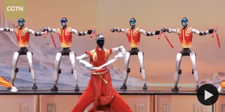 Martial arts robots dazzle at 2026 Spring Festival Gala